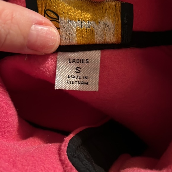 The Greenbrier Resort Pink Full Zip Fleece Jacket Women’s Size Small - Picture 5 of 8